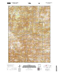 Reese Mountain 2017 topographic map thumbnail