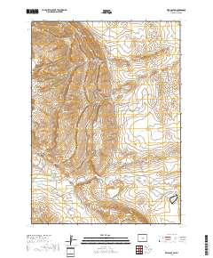 Reid Canyon 2017 topographic map thumbnail