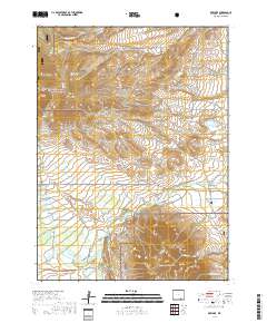 Rex Lake 2017 topographic map thumbnail
