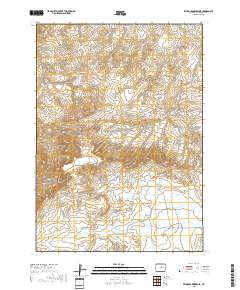 Reynolds Reservoir 2018 topographic map thumbnail