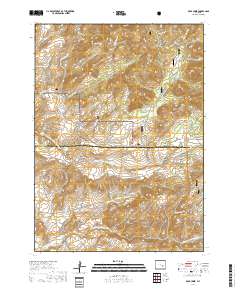 Rock Creek 2017 topographic map thumbnail
