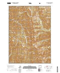 Rock Lake Peak 2017 topographic map thumbnail