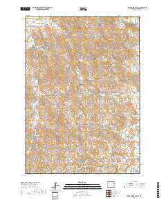 Rocky Butte Gulch 2017 topographic map thumbnail