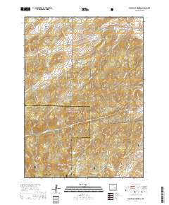 Saddleback Mountain 2017 topographic map thumbnail