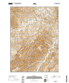 Salt Creek 2017 topographic map thumbnail