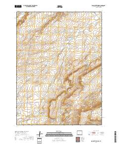Sand Butte Rim NW 2017 topographic map thumbnail