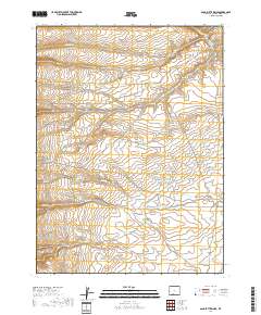 Sand Butte Rim SE 2017 topographic map thumbnail