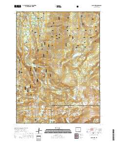 Sand Lake 2017 topographic map thumbnail