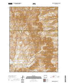 Sawtooth Mountain 2017 topographic map thumbnail