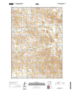 Scaper Reservoir 2017 topographic map thumbnail
