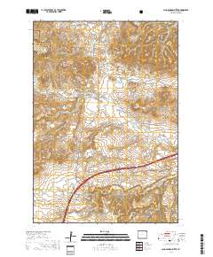 Schoolmarm Butte 2017 topographic map thumbnail