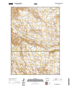 Schuster Flats NE 2017 topographic map thumbnail