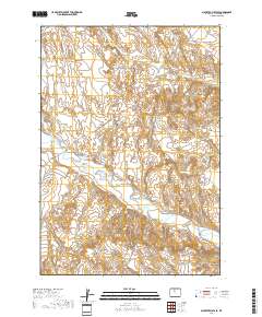 Schuster Flats SE 2017 topographic map thumbnail