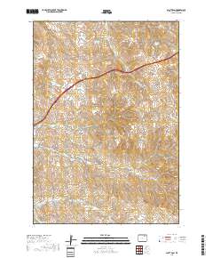 Scott Dam 2018 topographic map thumbnail