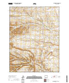 Scrivner Butte 2017 topographic map thumbnail