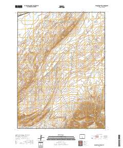 Separation Peak 2017 topographic map thumbnail