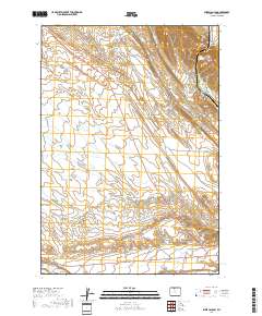 Sheep Canyon 2017 topographic map thumbnail