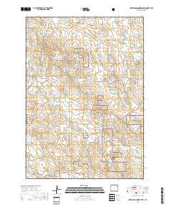 Sheep Canyon Creek East 2018 topographic map thumbnail