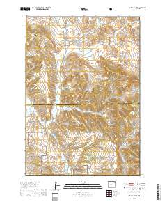 Sheldon Creek 2017 topographic map thumbnail
