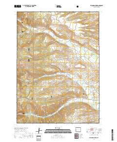Springman Creek 2017 topographic map thumbnail