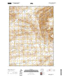 Square Top Butte 2017 topographic map thumbnail