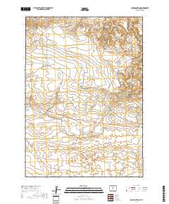 Wickersham Draw 2017 topographic map thumbnail