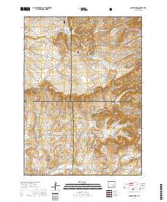 Dugway Rim 2017 topographic map thumbnail