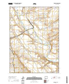 Stevens Flat 2017 topographic map thumbnail