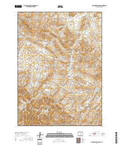 Stinking Water Creek 2017 topographic map thumbnail