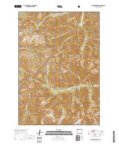 Stinkingwater Peak 2017 topographic map thumbnail
