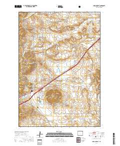 Sundance East 2017 topographic map thumbnail