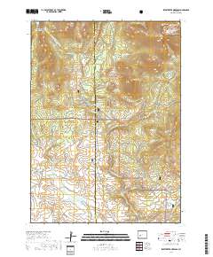 Sweetwater Needles 2017 topographic map thumbnail