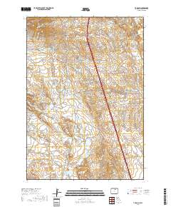 T A Ranch 2017 topographic map thumbnail