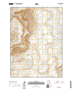 T B Ranch 2017 topographic map thumbnail