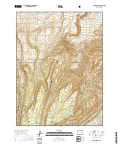 Table Mountain 2017 topographic map thumbnail