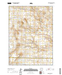 Teakettle Butte 2017 topographic map thumbnail