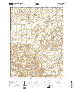 Tenmile Rim 2017 topographic map thumbnail