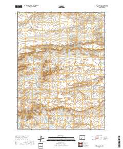 The Pinnacles 2017 topographic map thumbnail