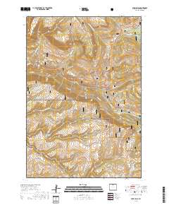 Shell Falls 2018 topographic map thumbnail