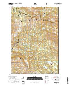 Shell Reservoir 2018 topographic map thumbnail