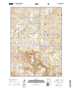 Sherrill Hills 2018 topographic map thumbnail