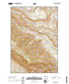 Shoshone Canyon 2017 topographic map thumbnail