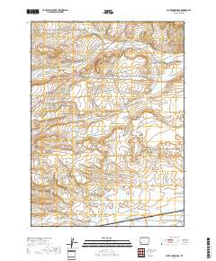 Shute Creek Lake 2017 topographic map thumbnail