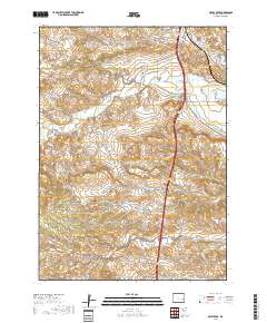 Sibley Peak 2017 topographic map thumbnail