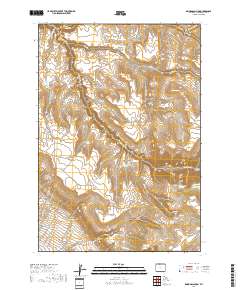 Simmons Canyon 2017 topographic map thumbnail