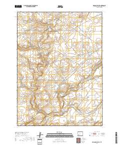 Simpson Gulch SE 2017 topographic map thumbnail