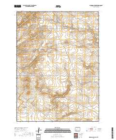 Simpson Gulch SW 2017 topographic map thumbnail