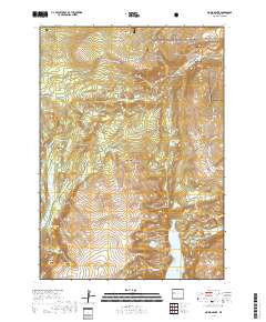 Simpson Lake 2017 topographic map thumbnail