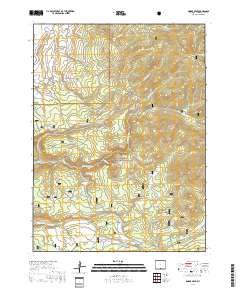 Singer Peak 2017 topographic map thumbnail