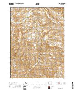Smiley Draw 2017 topographic map thumbnail